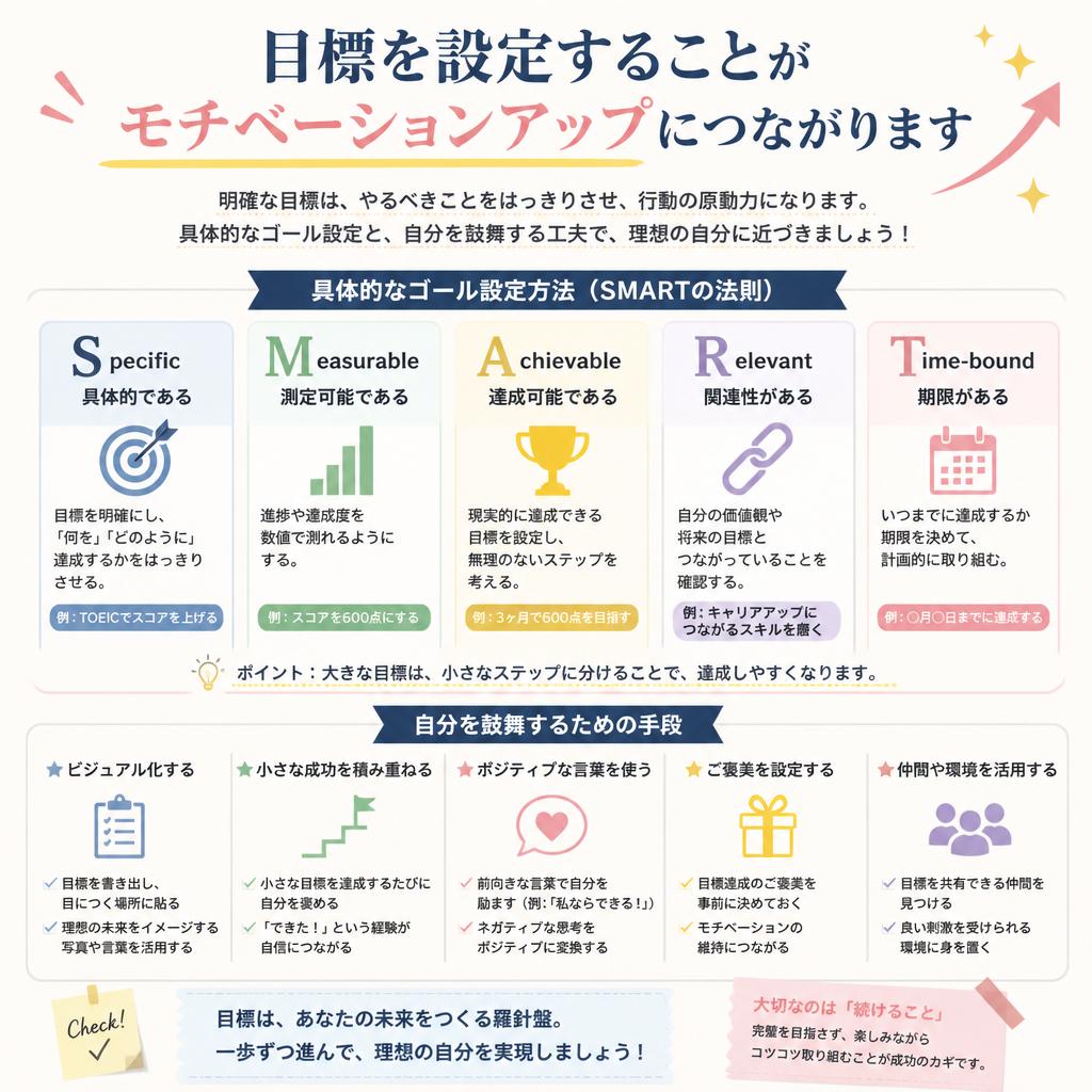 モチベーションアップの秘訣