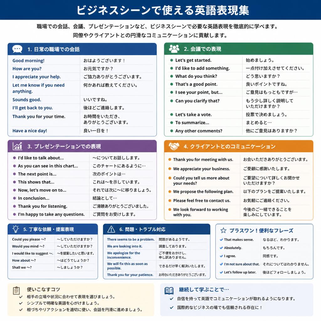 ビジネス英語もお任せ！