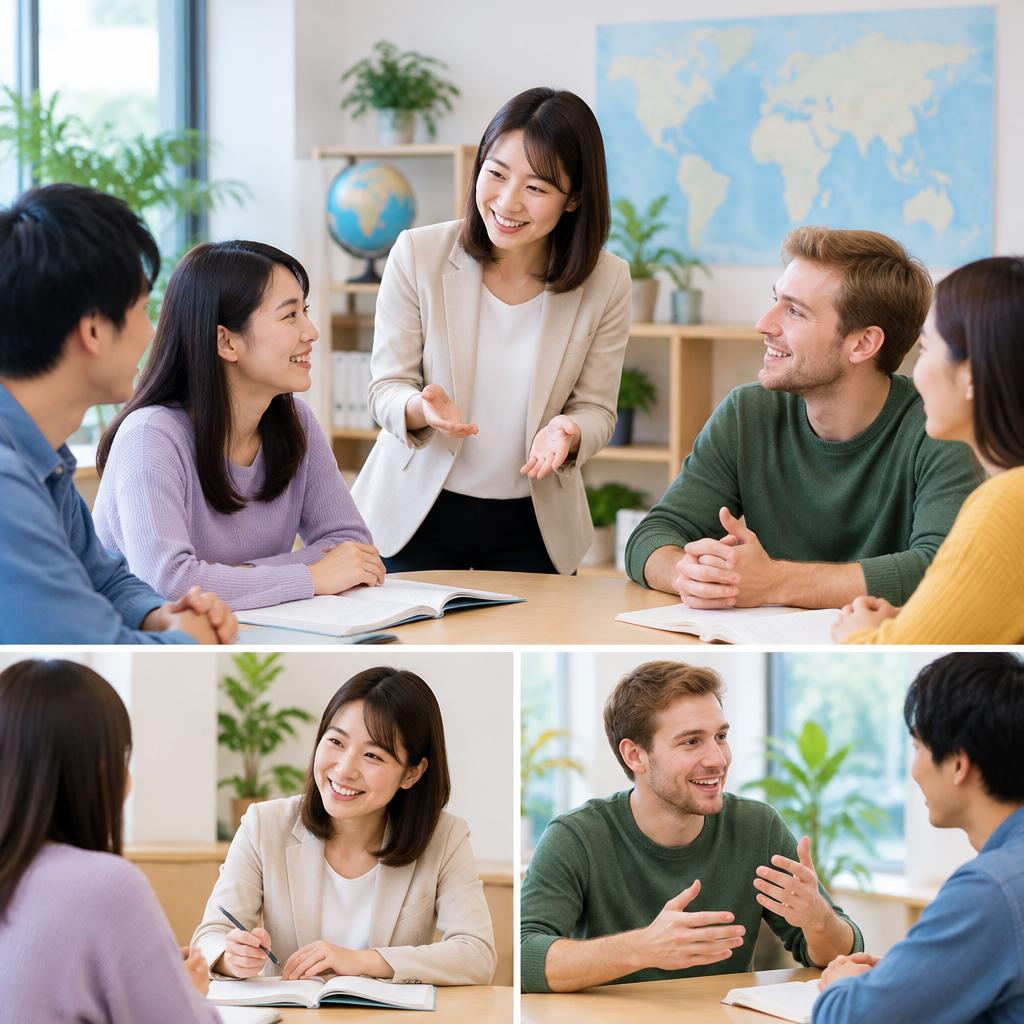 日本人講師のサポートから、ネイティブとの会話へ