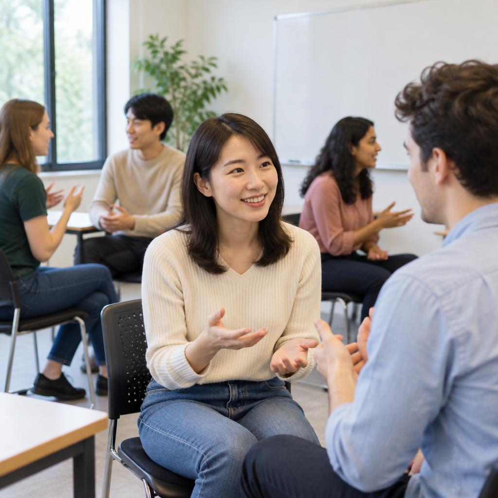 フレーズを知識で終わらせない！会話練習で身につけよう