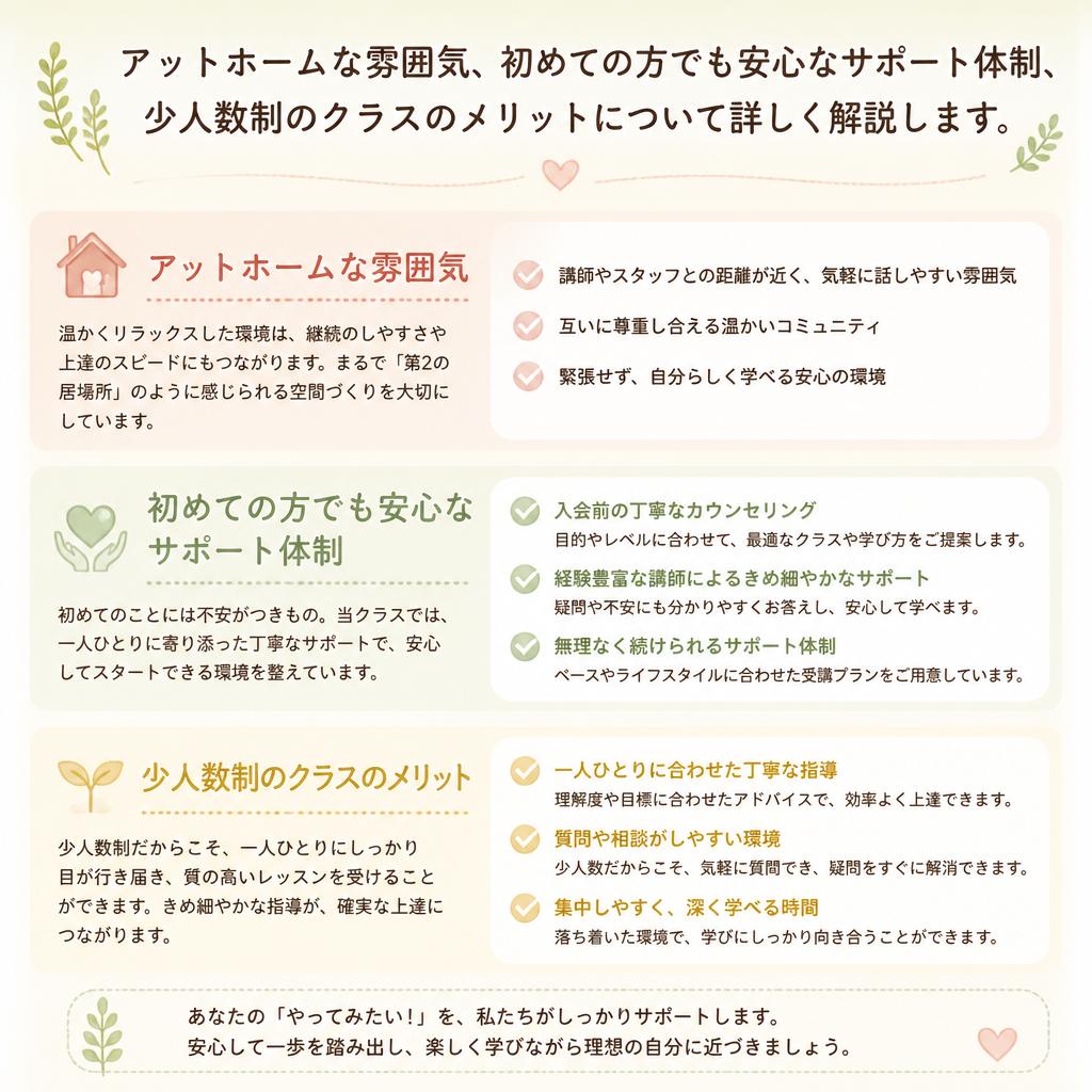 フォーシーズ英会話クラブの特徴